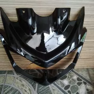 tameng depan nmax hitam glossy | cover nmax predator hitam