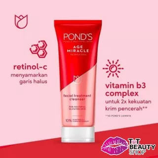 Pond`s Age Miracle Facial Treatment Cleanser 100gr | Ponds Age Miracle Facial Treatment Cleanser