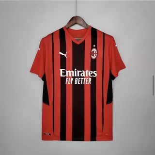 JERSEY AC MILAN HOME NEW 2021-2022 GRADE ORI