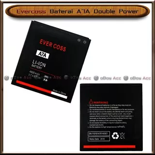 Baterai Evercoss A7A Double Power Batre Batrai HP