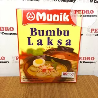 Munik bumbu laksa 70 gram - indonesian laksa seasoning - instant spice