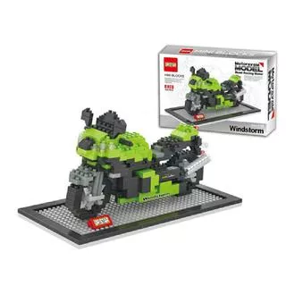 Lego Nano Block Dr Star 639 Windstorm Motorcycle