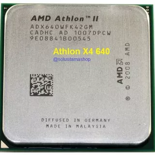 Processor AMD Athlon II X3 425 , X3 440 , X4 640 For AMD Motherboard AM3