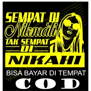 Stiker mobil termurah cod sempat di nikmati variasi stiker tulisan stiker kata kata Stiker kaca emblem variasi stiker tulisan keren stiker truk mendung belum tentu ujan di truk damruk traga mobil hino dll