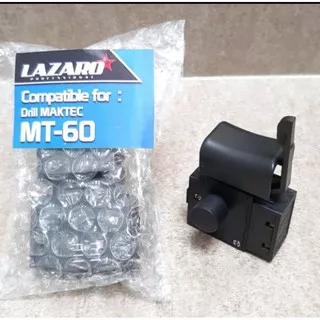 Spare Part Assembly Part Switch Saklar Mesin Bor Maktec MT60 Lazaro