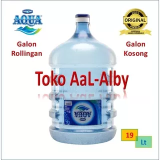 Aqua Galon / Vit Galon 19 Liter 100% Asli - Tanpa Isi