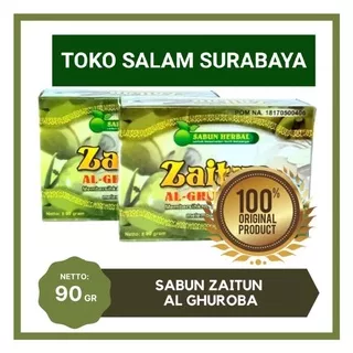 ORIGINAL PRODUK  Sabun Zaitun Al Ghuroba - Sabun Herbal Zaitun Pembersih Flek Hitam