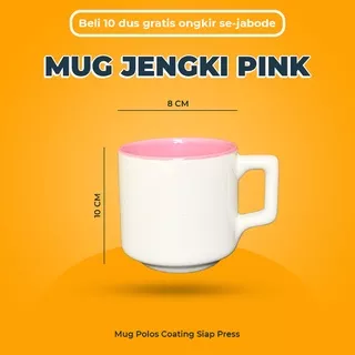 mug keramik polos coating - mug Jengki twotone