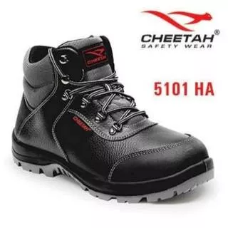 Sepatu Safety Shoes Cheetah 5101HA Abu Original