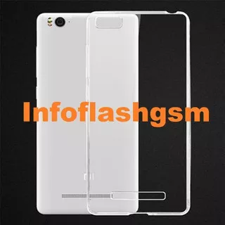 Case Bening Softcase Silicon Ultrathin Xiaomi Mi4i - Mi4C .Bukan Anti Crack.