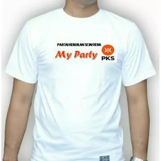 Kaos PKS logo Baru (My Party)