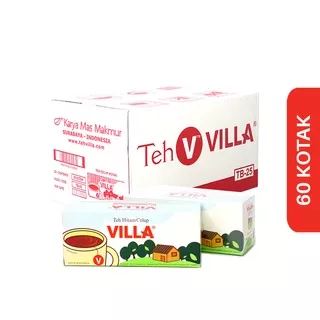Teh Villa, Teh Celup Hitam Kotak (Karton)- Black Tea, Teh, Teh Hitam
