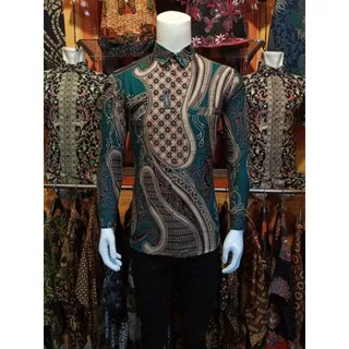 Banyu mili | Batik slimfit | Baju batik slimfit | Kemeja batik abah dehem