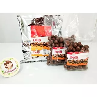 500gr delfi almond - Delfi dragees coklat pabrikan - coklat kiloan bogor