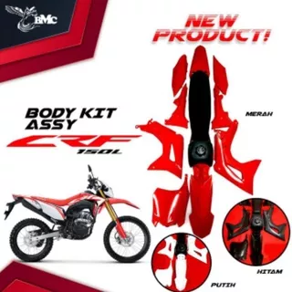 Body kit/cover body full set crf 150 buat custom/modif trail/cross