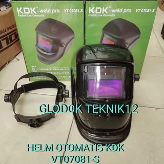 HELM LAS OTOMATIS / KEDOK LAS OTOMATIS KDK AUTO DARK / TOPENG LAS OTOMATIS KDK AUTO DARK / HELM LAS