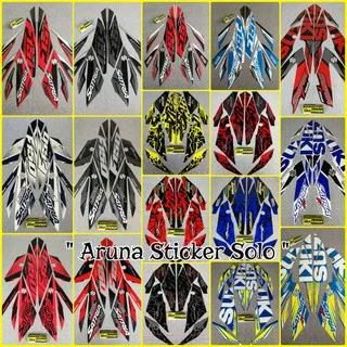 (COD) Sticker Striping Motor Suzuki Satria Fu F1 Satria FI  Th. 2016-2017-2018-2019 GP Series Raider