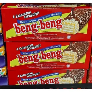 Beng Beng Chocolate Crispy Wafer 1 box isi 20 Pcs
