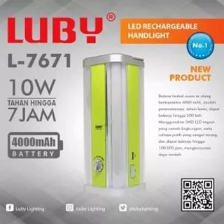 Emergency Luby L-7671 50 + 50 Led smd Lampu Darurat