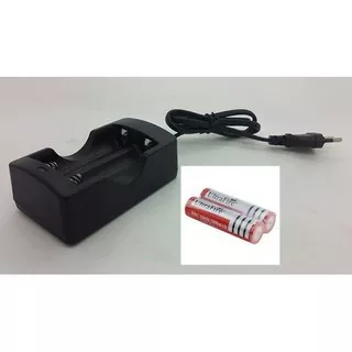 Charger 18650 dual battery 2 slot charger batre vape