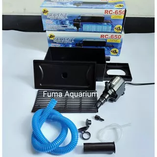 RECENT TOP FILTER BOX KOMPLIT RC-650 AQUARIUM AQUASCAPE