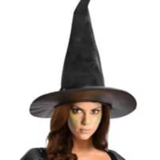 Happy Halloween Topi Nenek Sihir Witch Hat Harry potter Magic