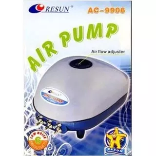 RESUN AC 9906 AERATOR 6 LUBANG/POMPA UDARA/AIRPUMP/AERATOR RESUN AC9906