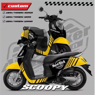 Decal Honda Scoopy FI Stiker Fullbody Scoopy Tahun 2013-2016, 2017-2020, 2021