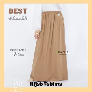 Dalaman Rok Panjang Wanita PREMIUM Bahan Jersey Korea Adem Nyaman Inner Skirt RAZHA BEST SELLER