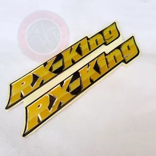 Emblem Stiker Logo Rx King Logo Rx King Box Aki