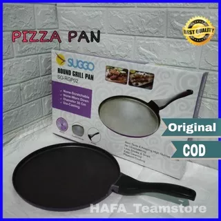 PIZZA PAN SUGGO ROUND GRILL PAN 30 cm ANTI LENGKET ALAT PANGGANG SERBAGUNA ANTI LENGKET