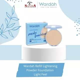 Wardah Refill Lightening Two Way Cake Light Feel/Bedak Padat Wardah/Bedak Wardah