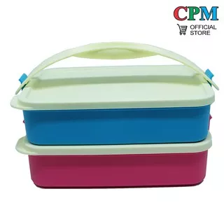 CPM Lunch box rantang deluxe susun 2-Dania