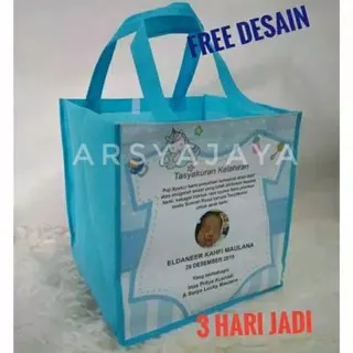 Tas hajatan goodie bag ulang tahun tas aqiqah anak souvenir murah