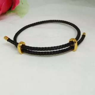 Gelang Kawat Tali Pandora Hongkong/ Gelang Tali kawat fleksibel unisex pria dan wanita