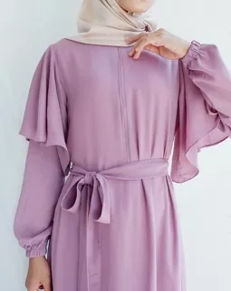 Talitha Dress - Dusty Purple