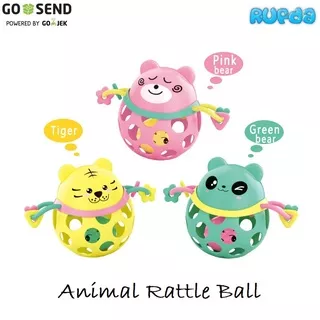 Animal Ball Rattle Bola Fitnes Gym Mainan Anak Bayi