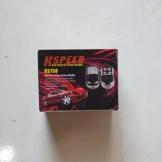 Alarm Mobil K-Speed Kunci Tipe Geser (Sleeding)