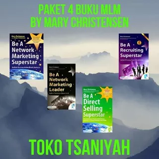 Buku Bisnis MLM Paket 4 Buku Be A Networking Marketing Business