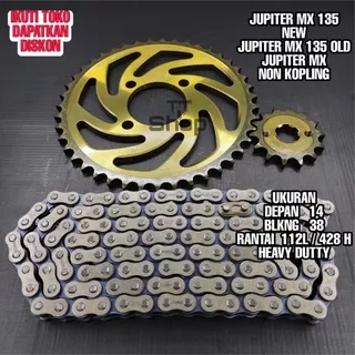 GEAR GIR JUPITER MX 135 NEW / JUPITER MX 135 JUPITER MX NON KOPLING OLD KUALITAS BAJA SEPUH