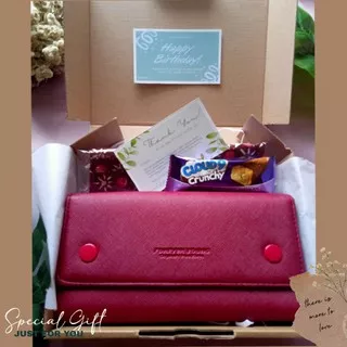 [SPECIAL GIFT Paket 5] Hampers Dompet Murah/Gift Box Dompet/Kado Ulang Tahun/Kado Wisuda & Wedding