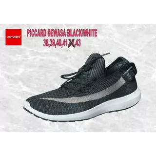 SEPATU ANDO  PICCARD - SEPATU PRIA COWOK SPORT JOGGING GYM GOWES OLAHRAGA RUNNING SNEAKERS MURAH