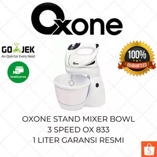 Oxone Stand Mixer Bowl OX 833 1 Liter / Mikser Oxone Murah / Mixser Oxone / Mixer Mangkok Kue