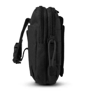 OS529 Tas Pinggang Tactical Military Molle Waist Bag Men Outdoor Travel Sport Saddlebag Pouch