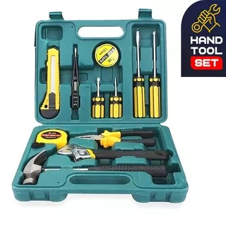 Hand Tools Tool kit LENGKAP Set 12in1 Perkakas Pertukangan Obeng Tang