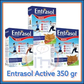 Entrasol Active 350 gr - Susu Tinggi Kalsium Kesehatan Tulang dan Jantung BPOM Kalbe