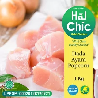 Dada Ayam Fillet Popcorn 1 Kg HalChic