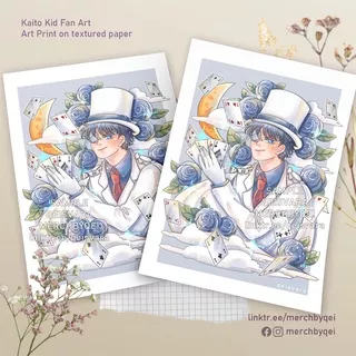 Kaito KID - Detective Conan Art Print Fan Merchandise