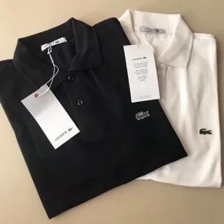 Lacoste Basic Cotton Men Polo Shirt Regular Fit - ORIGINAL SISA EXPORT