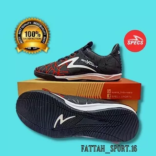 SPECS GRADE ORI 100% SEPATU FUTSAL PRIA SPECS SPYDER MERAH HITAM